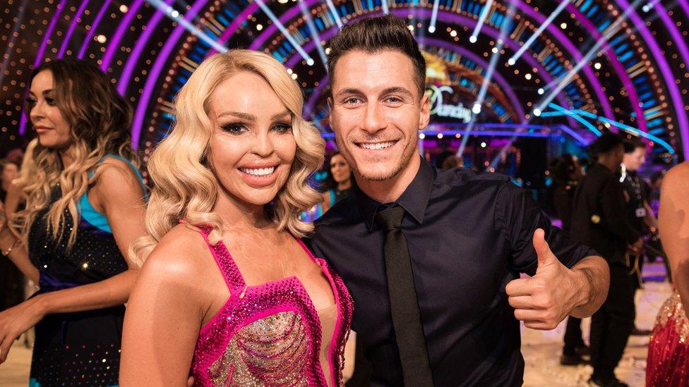 Katie Piper and Gorka Marquez