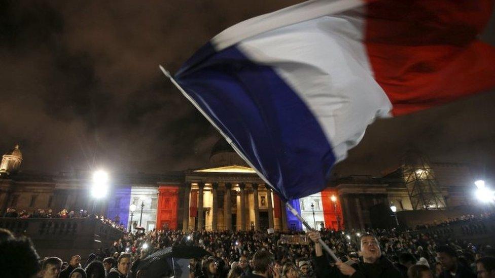 Trafalgar Square vigil