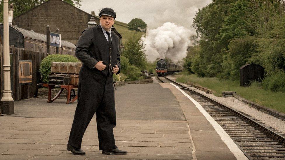 John Bradley as the new Mr Perks