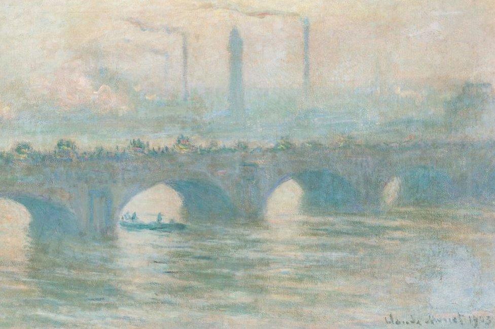 Monet's Waterloo Bridge