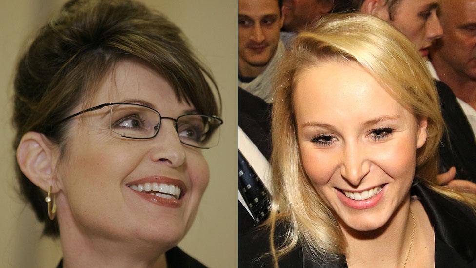 Sarah Palin and Marion Marechal Le Pen