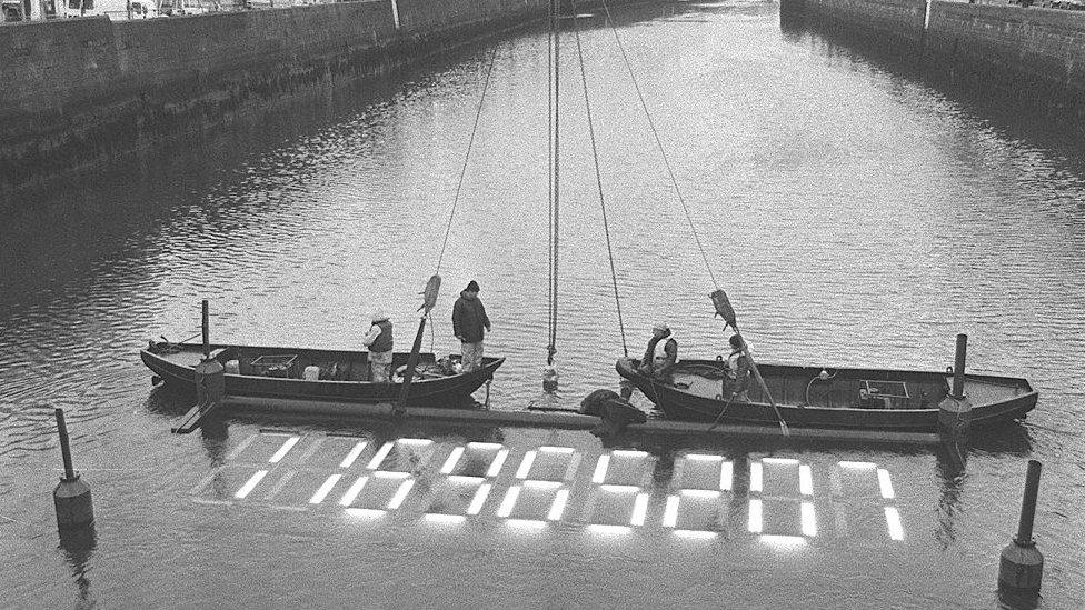 Dublin's Millennium clock