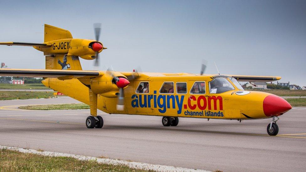 Aurigny trislander G-Joey