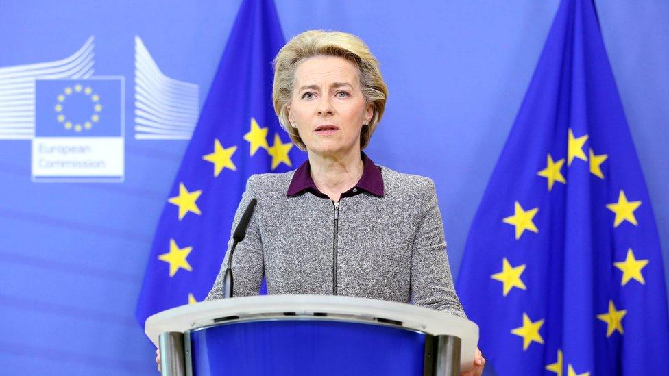 European Commission President Ursula von der Leyen