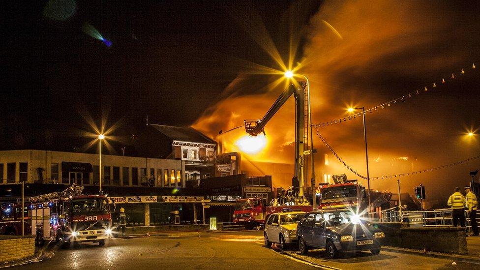 Skegness fire