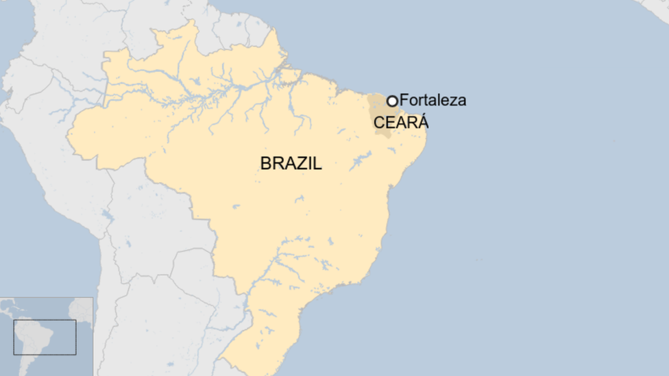 Map of Brazil