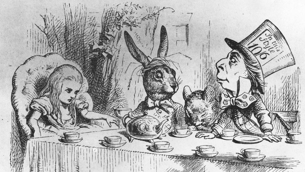 Alice in Wonderland illustration by Sir John Tenniel