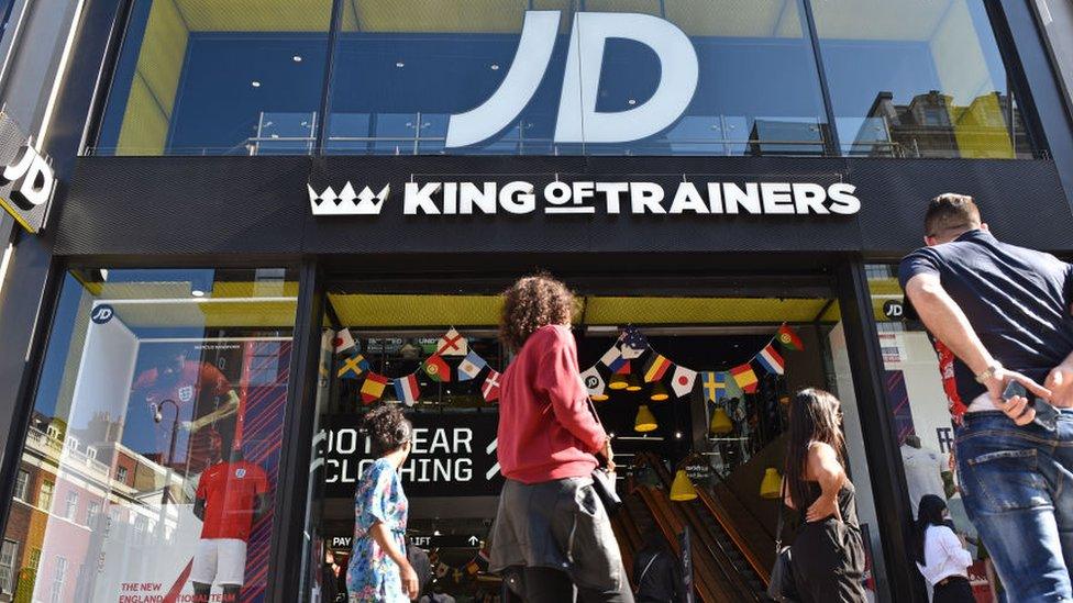 JD Sports shop