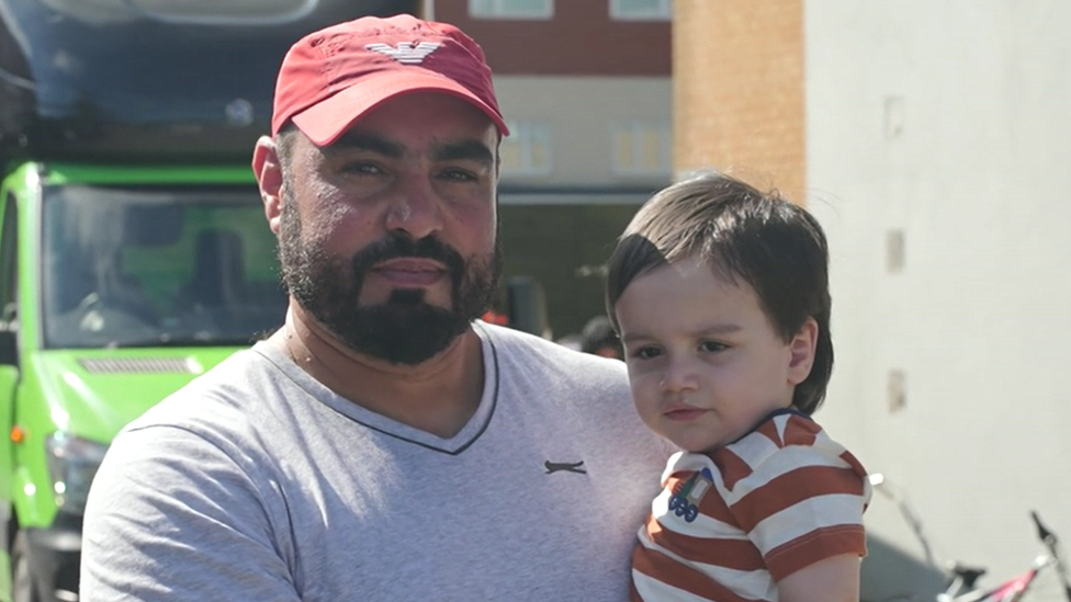 Naqeeb Khilji and his son