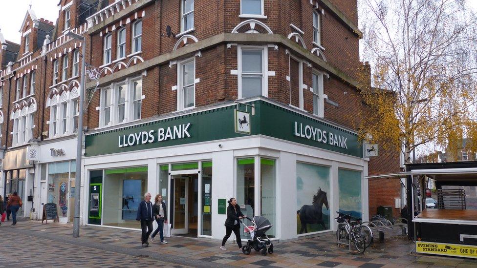 Lloyds Bank in Clapham Junction