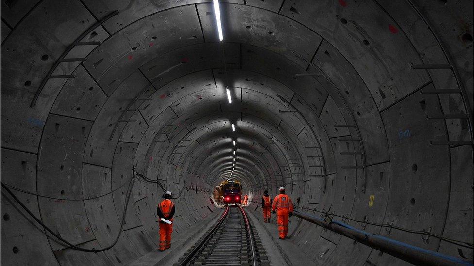 Crossrail tunnel