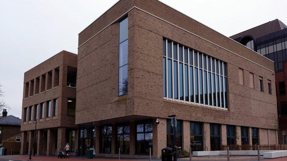 The offices of Thurrock Council