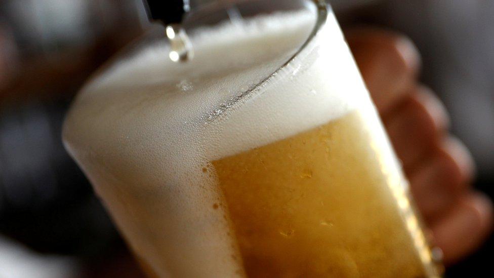 A file picture of a pint of beer