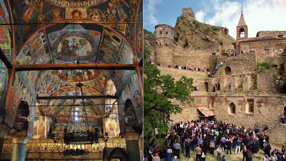 Albanian Church and Georgian Monastery