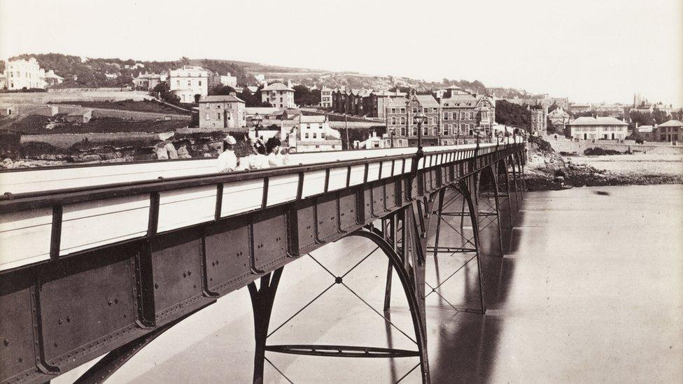 Clevedon Pier, circa 1880