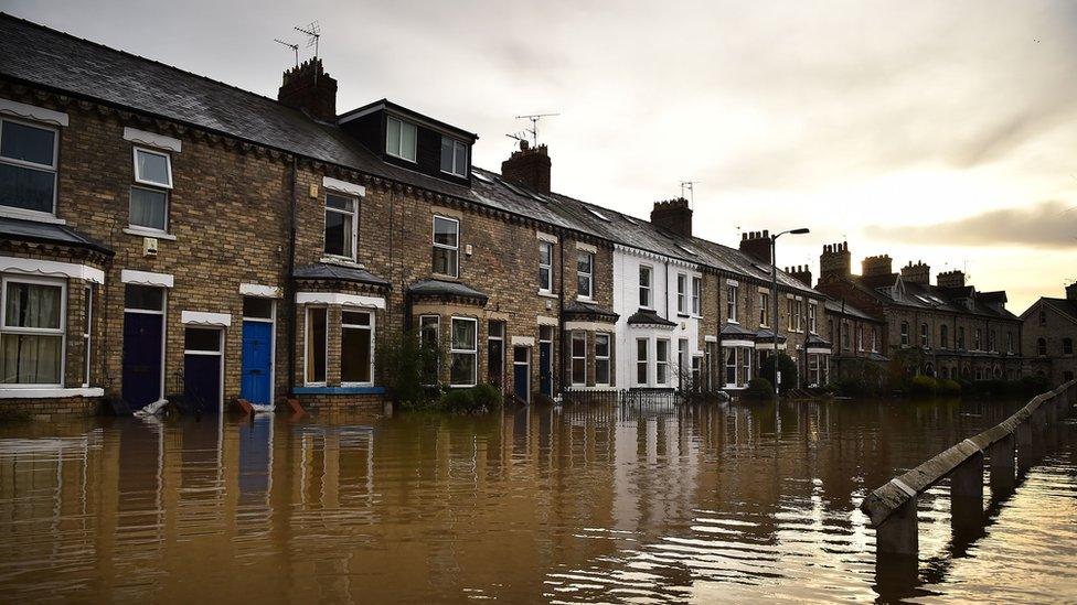 Huntington Road flooding, York