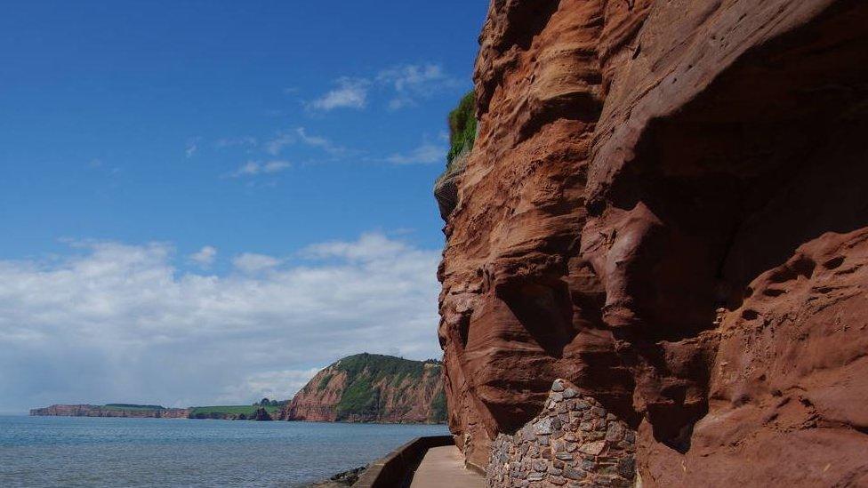 Cliffs at Sidmouth