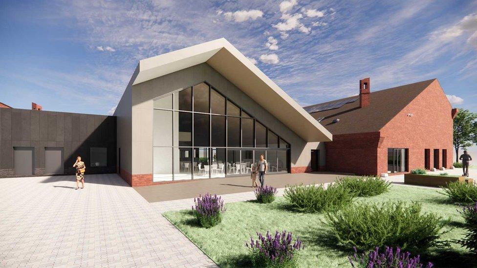 CGI image of the new Wonford Community Wellbeing Hub in Exeter