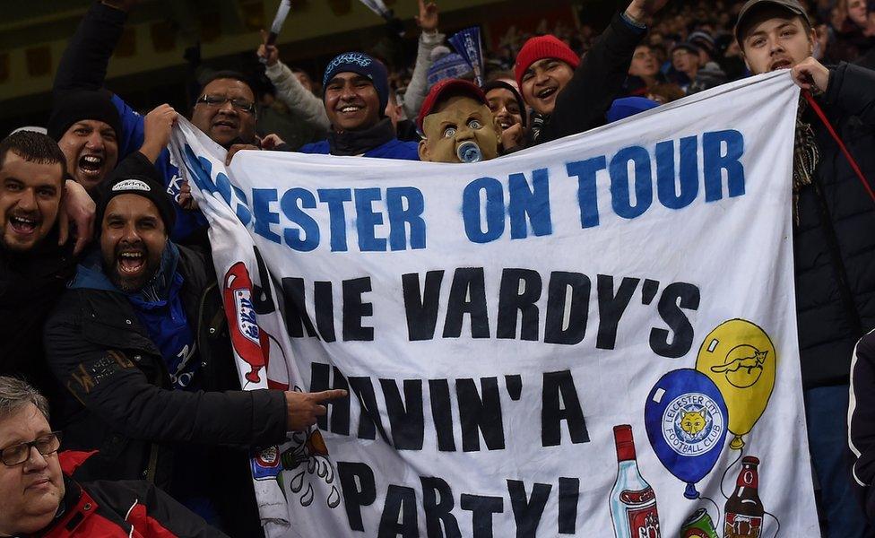 Leicester City fans