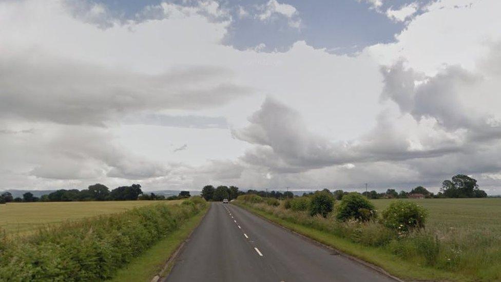 Stretch of the A61 near Thirsk