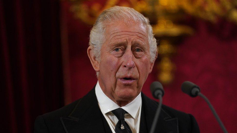 Image shows King Charles III