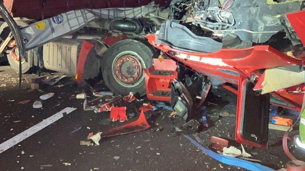 Scene of the crash