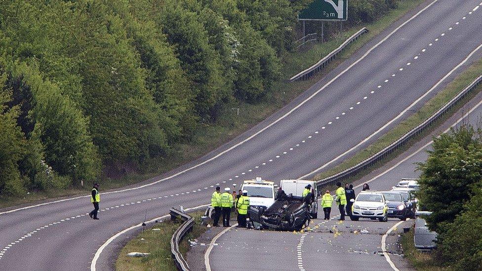 A41 crash