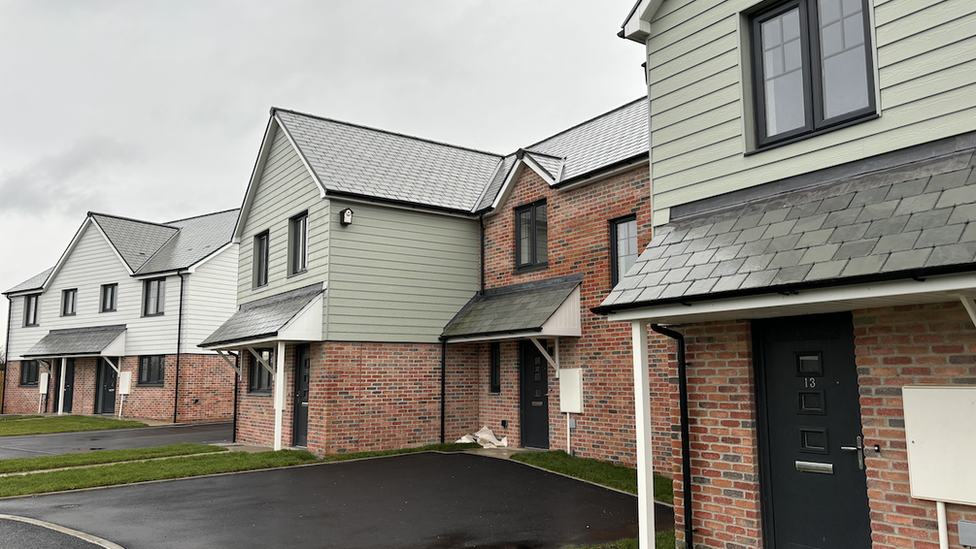 Houses at Trecerus Farm