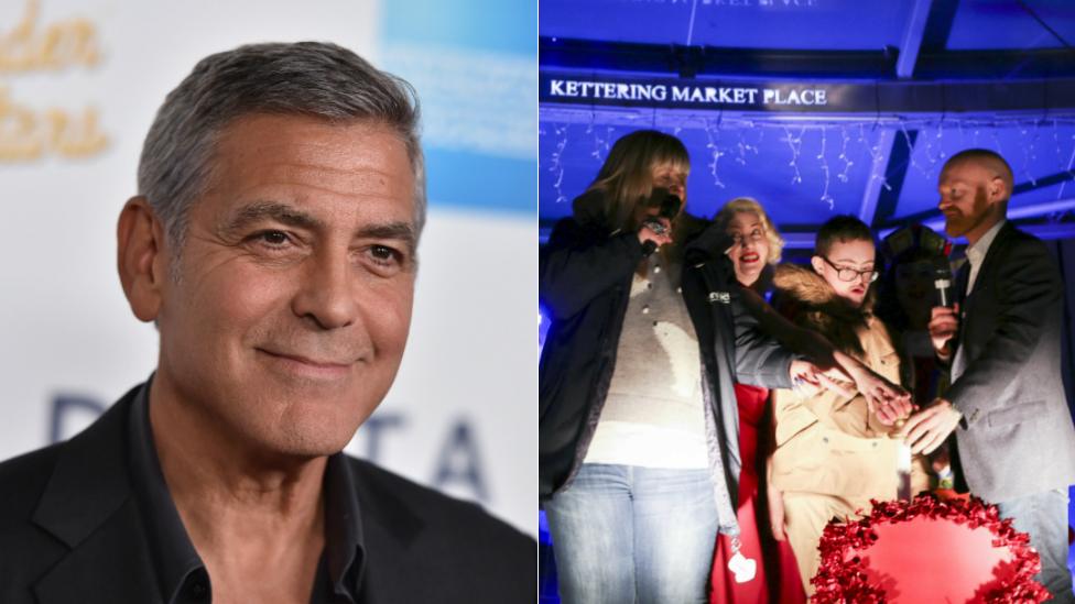 George Clooney / last year's switch on