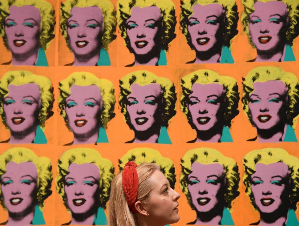 Warhol's celebrated Marilyn Diptych is part of a retrospective his works at Tate Modern in London