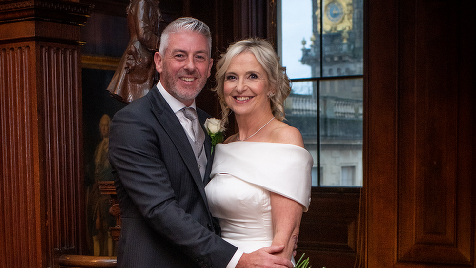 BBC Weather's Carol Kirkwood and her husband, Steve