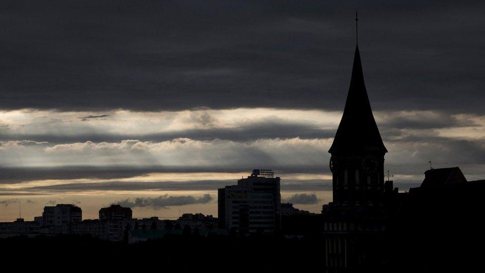 Skyline of Kaliningrad (file photo 18 July 2015)