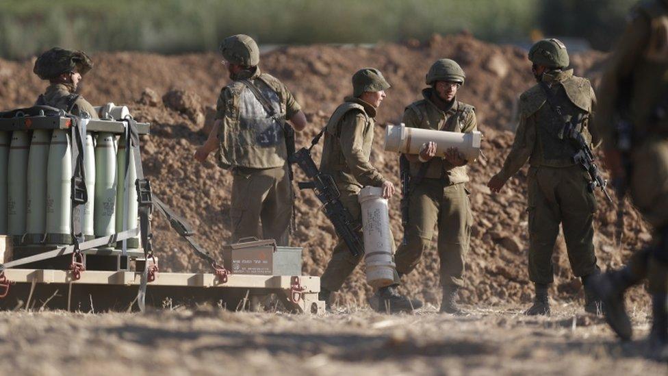 Israeli forces at the Gaza Border, Israel, 17 May 2021