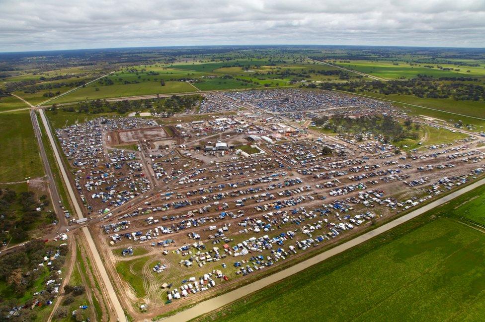 Event highlights included big name music acts, a rodeo and the iconic ute muster