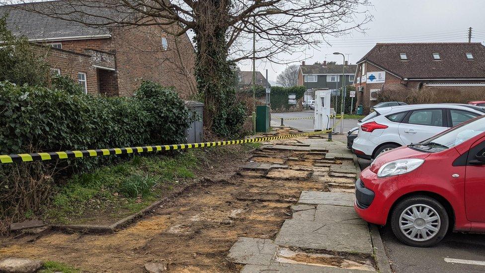 Storrington paving slabs