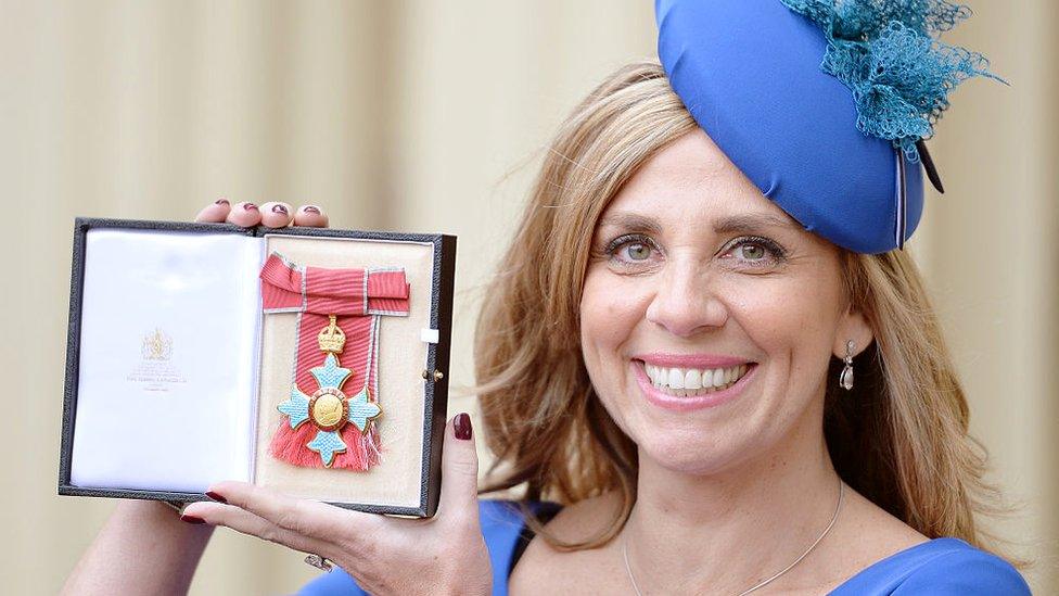 Nicola Mendelsohn with her CBE