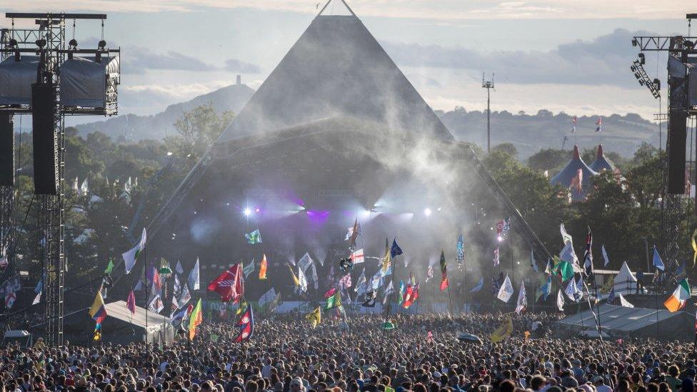 Pyramid stage