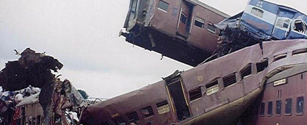 The Gaisal train crash in 1999