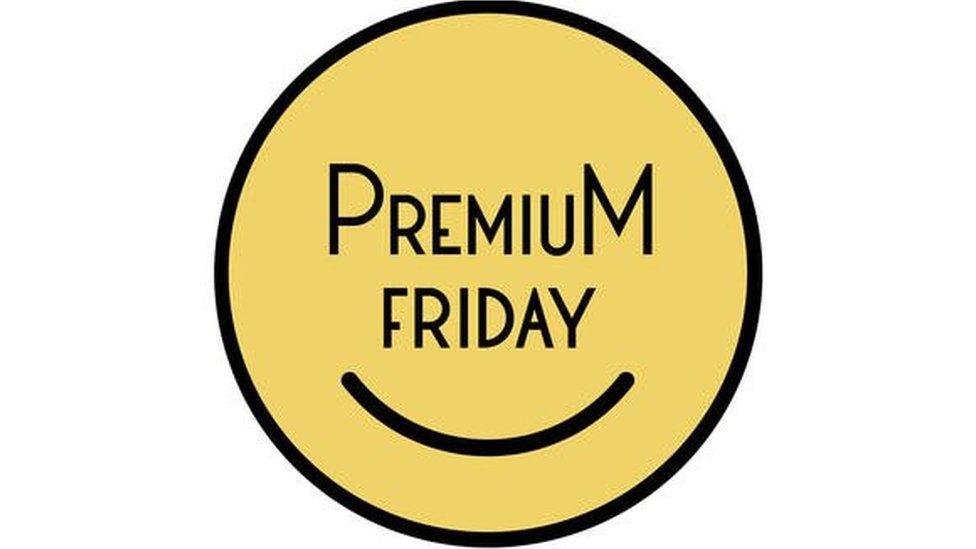 The Premium Friday logo