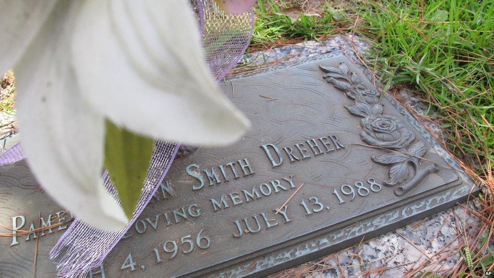 Pam Dreher's grave