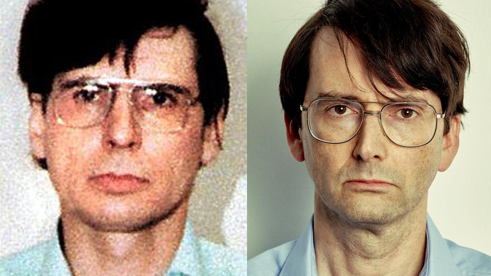 Dennis Nilsen (left) and David Tennant