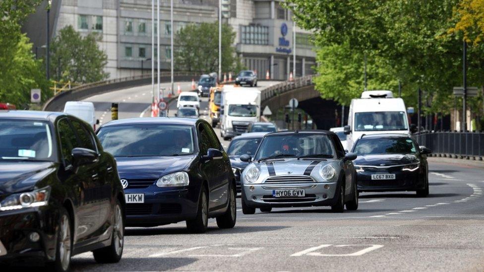 Cars in London