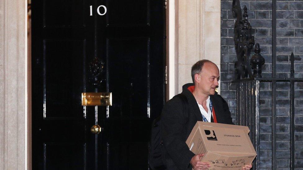 Dominic Cummings leaves No 10