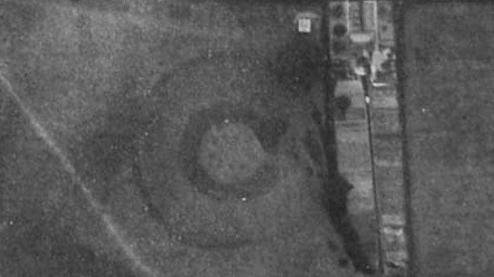 1929 aerial photo