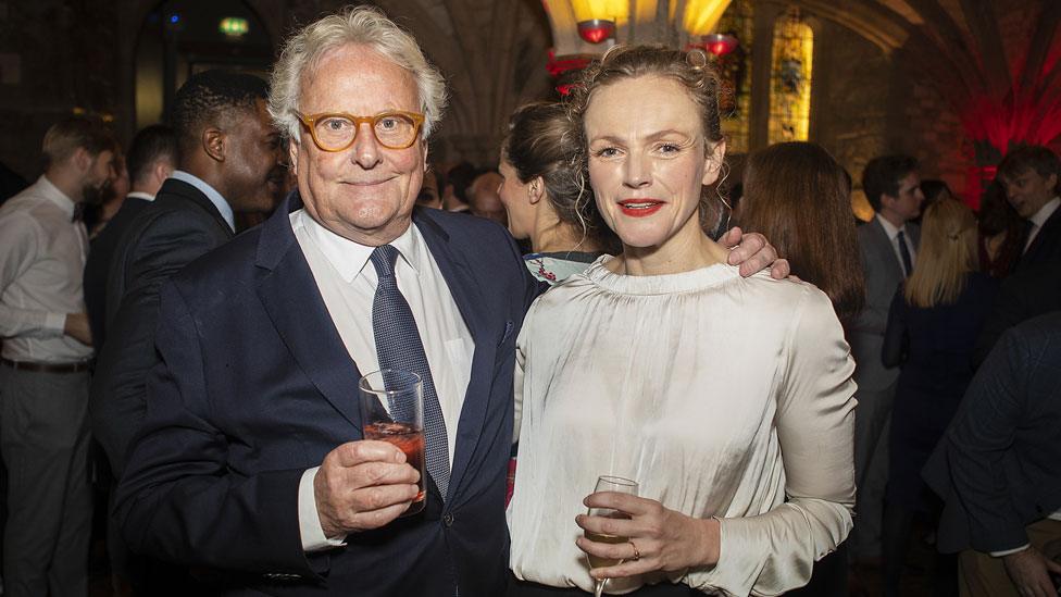 Sir Richard Eyre and Megan Peake