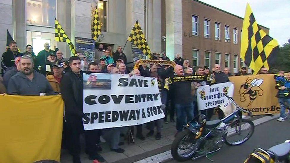 Save Coventry Stadium campaigners