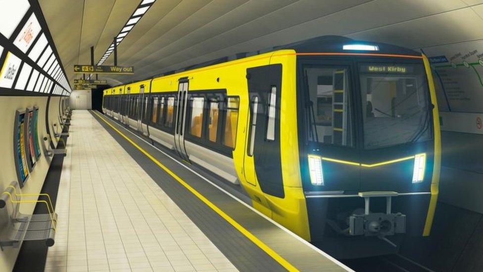 Merseyrail train