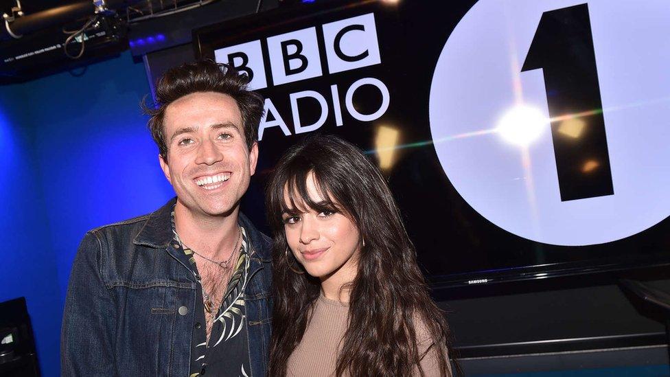 Nick Grimshaw and Camila Cabello