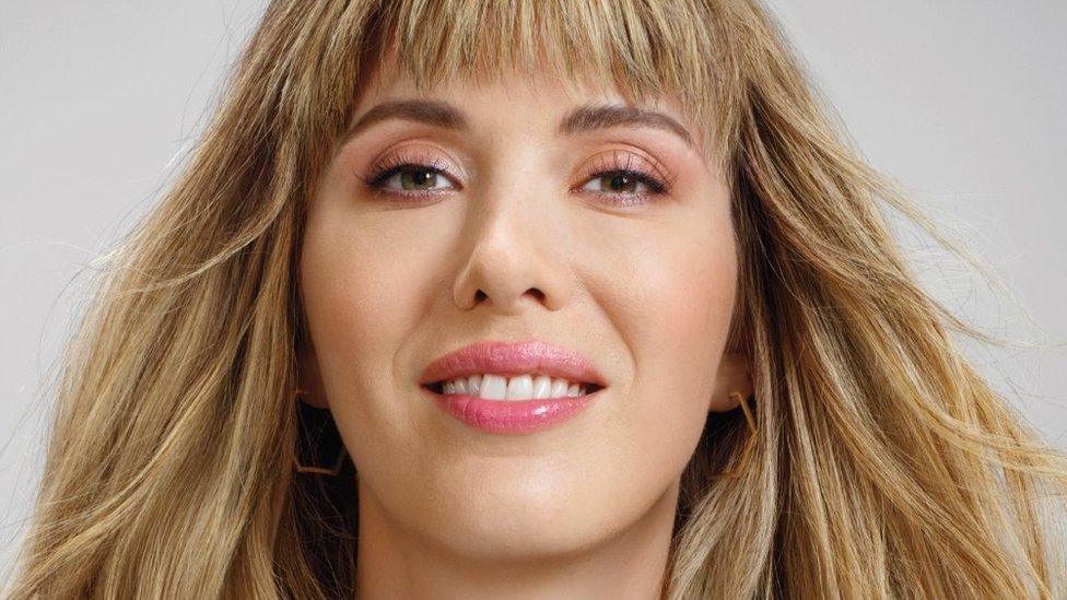 Paris Lees in advert for Pantene