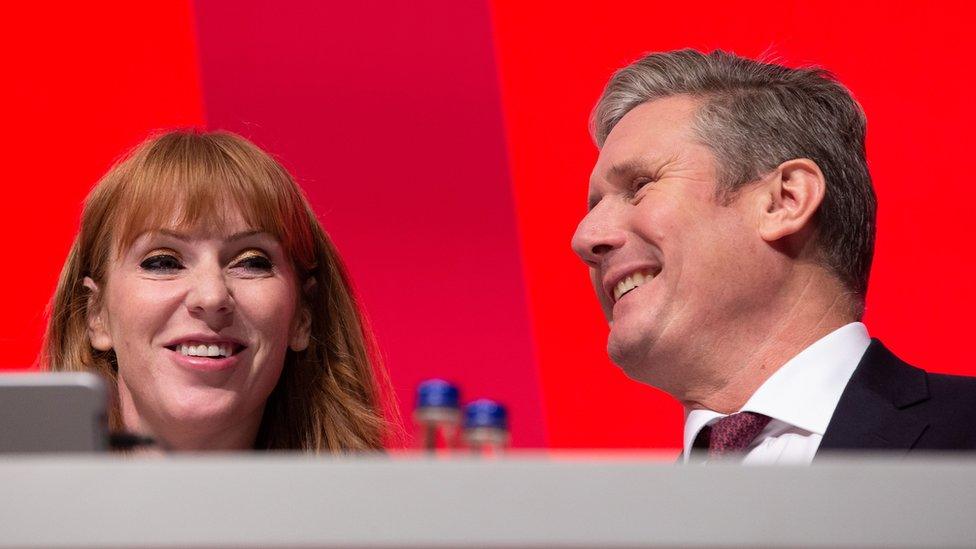 Angela Rayner and Keir Starmer